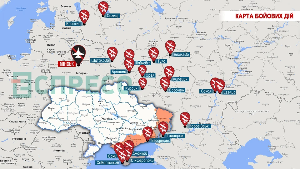 Карта боїв України на сьогодні: фронт 2 вересня