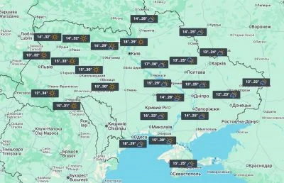 9 сентября в Украине будет сухо и жарко до +32°